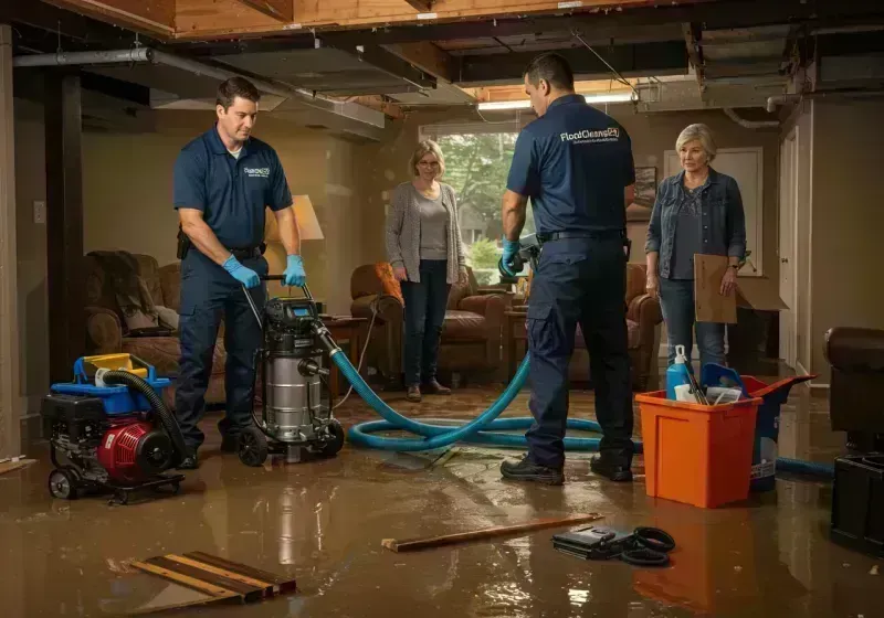 Basement Water Extraction and Removal Techniques process in Silver Lake, OH